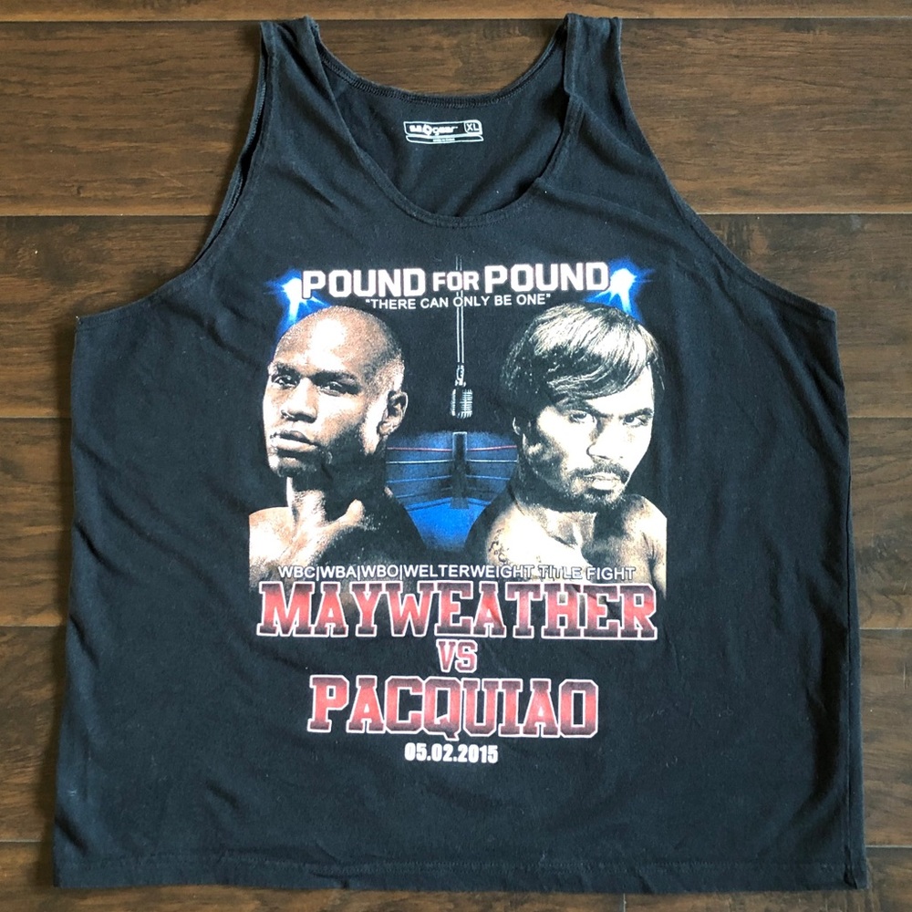 Floyd Mayweather vs Manny Pacquiao Tank Top